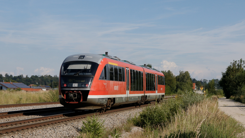 DB 642 717 sulla RB47 a Tüßling