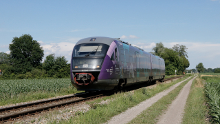 DB 642 647 sulla RB42 a Heiligenstatt
