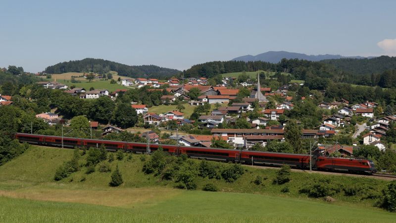 ÖBB 1116 210 und 229 Bergen