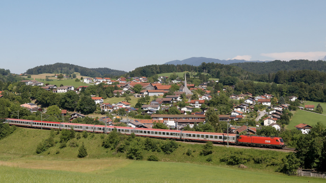 OBB 1116 141 e 101 Bergen